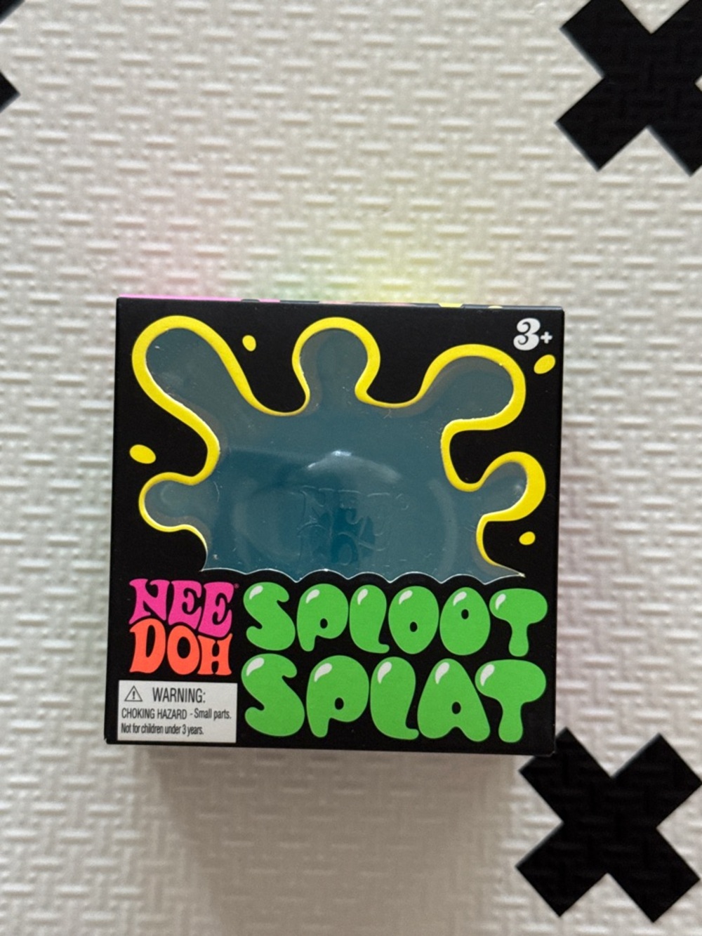 NeeDoh Sploot Splat Squishy Fidget Toy Blue NWT